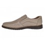 Pantofi barbati Sport de vara cu perforatii - Piele Naturala Bej GKR507BEJ
